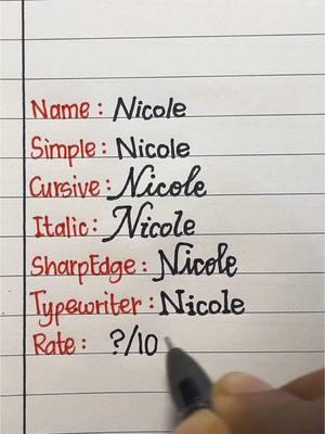 #nicole #fypシ゚viral #fypシ #viralvideo #handstandchallenge #handwritingcheck #handwritingvideos 