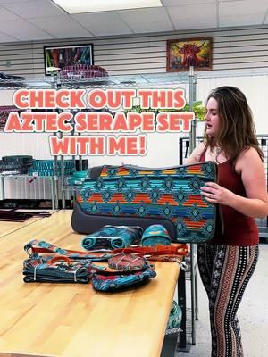 Check out this tack set with me! #horses #horsetack #tack #equine #equestrian #rodeo #barrelrace #barrelracing #western #horseriding #pony #ponies #horse #fyp #horsetok #horsesoftiktok #horsegirl 