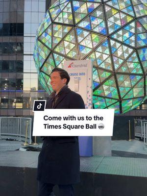 We’re closing out the year in a BIG way 🤩 Will Reeve took us behind the scenes of getting to the Times Square Ball just hours before we countdown to 2025 ✨🪩 #HappyNewYear #NewYearCountdown #NYE #NewYearsEve #2025 #YearInReview #TimesSquareBall 