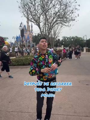 Confiésenme que se sentían asiii pero querían seguir caminando 🫣 #disney #disneyland #magickindom 