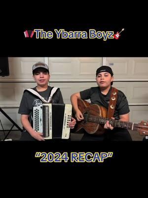 Happy New Years!  “2024 RECAP” Wishing you all a great 2025 filled with many blessings. Thank you to all the musicians, teachers & mentors! Hope you all have a great and successful 2025!  We also want to thank all of our family, friends, supporters & followers.🪗🎶🎸🎉 #theybarraboyz #share #fyp #parati #tejanomusic #conjunto #norteño #fypシ #956 #210 #letsjam #viral #rgv956 #sanantonio #houstontx #dallas #california #riograndevalley #recap #memories #grateful #thankyou 