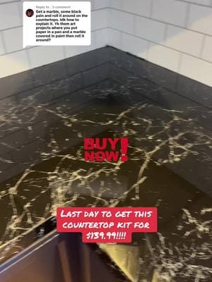 Replying to @… update your counters on a budget!! #countertop #kitchenmakeover #DIY #renovation #TikTokShop 