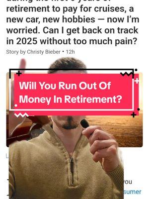 Why do so many retirees run out of #money in retirement? A shocking amount of people splurge in the first 5 years of their #retirement and then downsize their lifestyle after realizing they're running out of cash.  Keep in mind, your retirement savings needs to last the rest of your life if you don't want to go back to work! So if you want to indulge a bit more, you might want to look into an income #annuity Annuities give you a guaranteed lifetime income higher than the conventional safe withdrawal rate of 4%. So you can have more #cashflow without the risk of outliving your savings. Comment "money" below if you're interested in learning how an income annuity can help increase your income!  #greenscreen #safemoney #retirementplanning #compoundinterest #lifeinsurance #generationalwealth #wealthymindset 