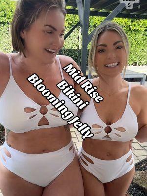 Mid Rise Cutout Bikini WITH Sister 🫶🏼 @Tina PRN @Tina 2.0 #treasurefinds #ttstakeover #ttslevelup #SuperBrandDay #mademyyear #tiktokshopnewarrivals #bikini #midrise #bathingsuit #swimsuit #swimwear #beachwear #bloomingjelly #bloomingjellyswimwear #bmjl 