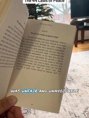 I bought this book to help in my search for a more peaceful life.  I pray that God give you peace as well.  #the44lawsofpeace #book #boostofhope #peace #spirituality #God #tiotok 