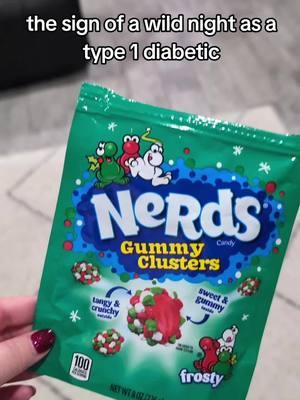 thanks @Nerds Candy for saving my life #lowbloodsugar #nerdsgummyclusters #type1diabetes 