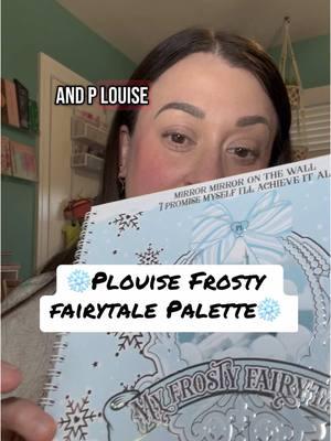 ❄️Silver and cool tones are definitely back in this @PLOUISE Frosty Fairytale palette #newmakeup #plouisemakeup #frostyvibes #frostedmakeup #silvereyeshadow #metallicmakeup 