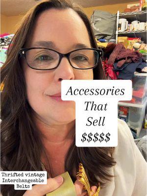 Love selling #vintagefashion #vintagebeltbuckle #vintagebelts #resellertips #grumpythrifter #thriftshop #resellercommunity 