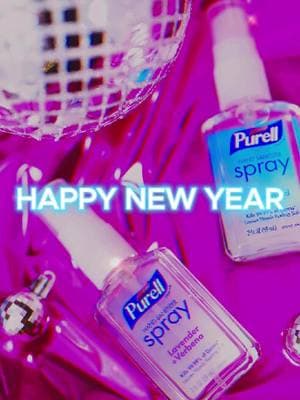 A fresh start to the new year. 💖 #GOwithPURELL #handsanitizer #spray #lavender #unscented #newyear #happynewyear #newyearseve #nye