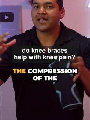 Do knee braces actually help with knee pain? #kneepain #kneebraces #physicaltherapy