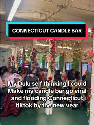 We’re not slowing down 2025! Excited for what 2025 will bring! #delulu #smallcontentcreator #candlemaking #candlebar #connecticut  #fyp