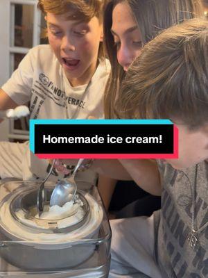 #icecream #iscream #bestgift #christmasgift #Siblings #lovethem #livingtheirbestlife #familyfun #homemade #comedians #cuisinart #icecreamday #familytime #siblinglove #funnyvideo #fyp 