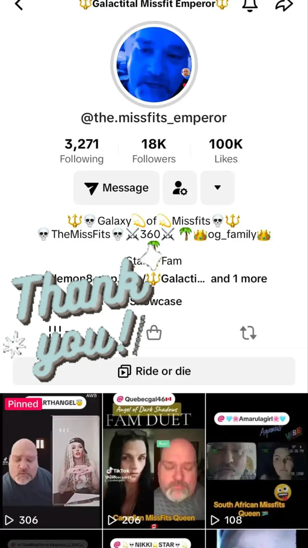 Thank you for 100 K bikes@💀TheMissFits💀Empress⚔️360⚔️ @Quebecgal46 🇨🇦 @🌹Tɧɛ Ɱıʂʂʄıɬʂ Ɛɱ℘ཞɛʂʂ💀 @🩵🌸Amarulagirl🌸🩵 @🏳️‍🌈BeaconBear🐻Missfits @💫💀NIKKI⭐️STAR💀💫 @EARTH ANGEL 😇 and so many more. I’m proud that you are my family.##💀TheMissfits💀 #🐦‍🔥Shadowland🐦‍🔥 #💫Missfits💀Universe💫 #STAR⭐️FAM #All⭐️Star⭐️FAM #UNDERGROUND⭐️STARS #Stiletto👠Fam #😈SAVAGE🌈UNICORN🦄STAR⭐️FAM #💚💚Friendly⭐️Star⭐️Fam💚💚 #🔮Wicked⭐️Stars🔮 #🔮Wicked⭐️Star⭐️Fam🔮  #🎭Shadow🎭Land⭐️Star⭐️Fam  #Star🤺Wars⭐️Star⭐️Fam #💀TheMissFits💀⚔️360⚔️ #⚔️360⚔️ #poison☠️ivy_360  #poison☠️legacy💎⚔️360⚔️ #poison☠️empire💎⚔️360⚔️ #⚔️we⚔️stand⚔️together⚔️ #spread❤️love #👑☠️poison⚔️empire☠️👑 #🔱💀Galaxy💫of💫Missfits💀🔱 #🔱GυαɾԃιαɳʂOϝTԋҽ💫Gαʅαxყ🔱 #🔱GuardiansOfThe💫Galaxy🔱  #🔱Galaxy⭐️ofStar⭐️Fam🔱 #🔱Galaxy👑Royals💫 #🔱Galaxy🧿DivineOnes💫 #🔱Galaxy😇Angels💫 #🔱Galaxy🎼Raverz💫 #🔱Galaxy🎶Djs💫 #🔱Galaxy🏹Warriors💫 #🔱Galaxy⚔️Defenders💫 #🔱Galaxy🏳️‍🌈Gays💫 #🔱Galaxy🐶Pets💫  #🔱Galaxy😂Comedians💫 #🔱GalaxyOf😵‍💫Crazy©️unts💫 #🔱GalaxyOf😵‍💫Crazy€unts💫 #💜soul💫🎩galaxy🔱 #🔱Galaxy💫Global🌎Alliance🔱 #🔱United💫Galaxy💛Families💫 #CROWN👑EDITS #romeo #🔱Galaxy💫sa_loslappie_crew🇿🇦 #🔱Galaxy💫of💫Mudafakaz😈💫 #🤡escuadron_suixida🤡 #Royal💎Missfits💎Nation  #Madl❤️vevibes #Bondedoportillo #rollin🛻💥  #🌴👑og_family👑🌴 #🌴👑og_kings👑🌴 #🌴🛡️anti_bullying🛡️🌴 #🌴👑✨️og_amor✨️👑🌴 #♥️Amor♾️♥️Global🌐Alliance #💎🕊️Beacons💀MissFits🕊️💎 #⛓️unchainedlinks⛓️ #🌹scarlet_wolf_army🐺 #theravenwitcher #KingdomofDarkShadows🗡️ #🌹TheMissfitsEmpress💀 #Missfits💫Universe💫Empire #⚔️💎SupremeDynasty💎⚔️ #soul💜🎩empire😈 #Supernaturalfamily4life😈😈 #Fallenangelsanddevils😇😈  #sexydevils💜 #family4life💜😈 #💜🥀LostGirl1984💜🥀 #ddm67  #hughhaley921 #💕💕SteffiPie45💕💕 #thecheekysquad  #😈badboy😈🥰badgirl🥰 #🌹💀Skulls_roses💀🌹#legaciesK💖 #💫E♥️M💫P♥️I💫R♥️E💫 #💫E💜M💫P💜I💫R💜E💫 #bear4bearfamily #beaconbear_bearfourbear #Rebel🖤Missfit🐺Wolf  #duetraiders #💙teamkim💜 #pammysfam #kingzandqueensstandtogether❤️😘🔥 #wheelershantae #aussiewolves🐺 #👑🤜Kings💫Empower🤛👑 #🔝lucid🌠flames🔥 #FAMILIAFABYBRITO237 #houseofwolves🐺 #☠️HauntedSoulz💀 #Sleepy🎃Hollow #👑Kingdom_of_the_Sky💨 #👑Legendary👑Q👑K👑  #👑Legendary⭐️Kingdom👑 #Dopest⭐️KingsandQueens👑  #the_forgotten😈 #kingsandqueensdramafreefamily🤜💯🤛 #Savagecrusaders  #💋bonita💄hustle💋glow✨️  #🖤Bonita💋Soldiers🖤 #ForeverHeathens♾️👿 #🖤♥️Slays💀MissFits♥️🖤 #😈❤️‍🔥🖤SLAAY_MIDNIGHT_SAVAGES🖤❤️‍🔥😈 #slaay_mf_beasts  #🖤Slaay_Sm0k$_A lot❤️#Slaay_Midnight_Savages #Slaay_Savage_Freakshow #Slaay_Them_All🔪🩸🔪 #Slaay_MidnightBeast333 #slaay_midnight_QueenUnicorn #Slaay_Midnight_savagesroyalpride  #sassywolves🐺 #royal⚜️sassywolves🐺   #kingdom⚜️sassywolves🐺  #sassywolves🐺empire⚜️ #😈👑Mudafakaroyalities👑😈 #😈👑Mudafaka👑empire👑😈 #😈😇🎧mudafakaz🎧😇😈 #🖤🤍Reach👐4👐The👐Stars⭐️🖤🤍 #zayzaysnation