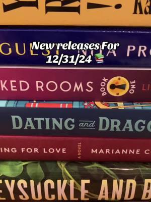 Reminder! The brick and mortar shop is closed today and tomorrow, and will reopen with regular hours on Thursday 1/2.  Hope you enjoy the last new book Tuesday post of 2024! And get ready, cause next week is gonna be crazy 😅 ##BookTok##newbooktuesday##newbooks##booknerd##booklover##bookseller