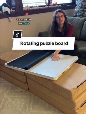 Rotating puzzle board is perfect for puzzle and lego dates!! #puzzleboard #rotatingpuzzleboard #jigsawpuzzle #puzzle #legotiktok #legos #legotiktoker 