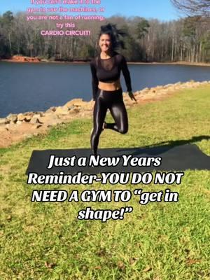 Just a reminder, if you are uncomfortable at a gym, can’t afford a gym, your schedule for allow you the time to get to a gym…..you can still hit your fitness goals AT HOME, with minimal equipment!   This is a bodyweight only workout that you can do at home, the gym….or anywhere/anytime, around YOUR schedule-to help you stay consistent to working out!   #homeworkout #workoutanywhere #homefitness #fitnesstiktok #womensfitness #newyearsgoals 