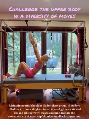 #upperbody #shoulderworkout #biceps #triceps #scapularstability #upperbodystrength #pilatesinstructor #mindfulness #glamcholapilates #latina #mindbodyconnection 