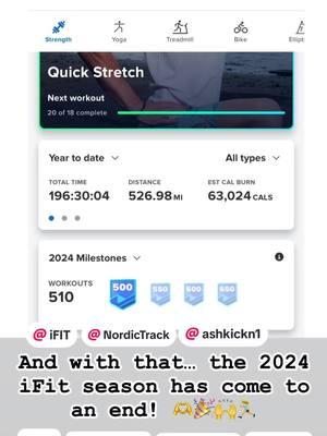 Thankful for @iFIT and @NordicTrack and the amazing trainers like @ashkickn1 and Tommy Rivs and John Peel and so many more that inspired me to move my body the last few years! Now I’m training for my first ever Marathon! Chicago Marathon 2025! Here we go! #marathontraining #ChicagoMarathon2025 #beginnerrunner #keepyourpromises #doitanyway #realisticjourney #weightlossjourney #iFit #NordicTrack 