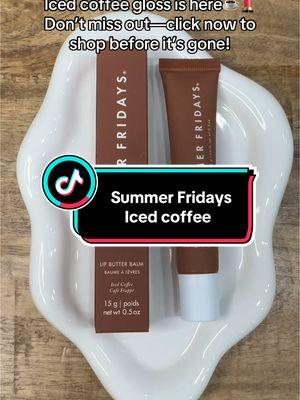 Your lips deserve this ☕️✨ Tap the link and grab iced coffee today!  #summerfridays #TikTokShop #lipbalm #lipsgloss #beautyfinds #makeup #girlythings #summerfridayslipbalm #summerfridaysbutterbalm #icedcoffee  