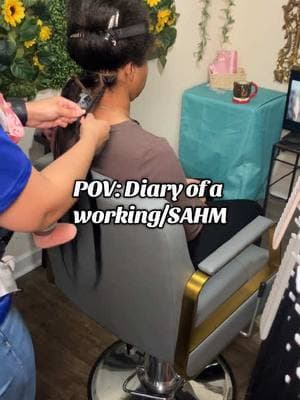 I don’t post much anymore, because life is BUSY! But I’m still working. I realize that I am blessed to be able to stay at home with my babies, but that doesn’t mean it’s easy.  #Sahm #sahmlife #sahmsoftiktok #braider #braidersontiktok #workingmom #roswellbraider #alpharettabraider #kennesawbraider #mariettabraider #sandyspringsbraider 