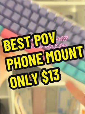 SO AFFORDABLE #phonemount #tiktokshopfinds #chestmountphoneholder #pov #chestmount #povtutorial #chestmountharness #techtok 