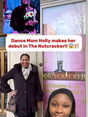 😱😱🏆 I’m so excited for Dance Mom Holly!! She made her debut in the nutcracker this week as a celebrity guest with the Pittsburg Ballet Theatre!! This reminds me of the moms dance that we never go to see her perform!! 👸🏾 #dancemoms #dancemomsanewera #viral #kennedyrenae #fyp #foryoupage #foryou #live #qanda #holly #dancemomholly #ballet #thenutcracker #pittsburgh #dance #debut #niasioux #meme #funny #cathynesbittstein #aldc #abbyleemiller #mom #jill #kelly #christi @Cathy Nesbitt-Stein @NiaSioux 