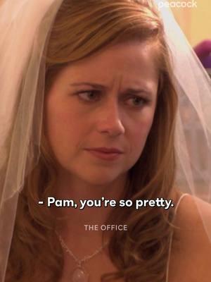 Someone must be cutting onions 🥹 #TheOffice is streaming now on Peacock. #Wedding #JimHalpert #PamBeesly