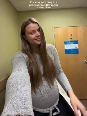 Early OB appt😴 #pregnancy #pregnancyjourney #thirdtrimester #obgyn #secondtimemom #grwm #pregnantgrwm #pregnantlife #pregnant #expectingmom #orginalsound #pregnancytiktok 