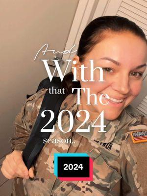 What a wild and crazy year! Never would have guessed this is how it would go! #thatreservecpt #thatreservelt #army #miltoktiktok #jamyesjourney #2024 #andwiththatthe2024seasoncomestoanend 