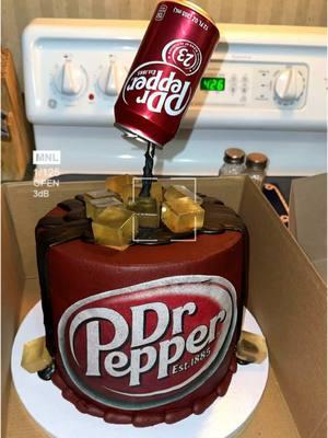 Why This Dr.Pepper Cake Look So Good! ❤️😋 #drpepper  #yummy  #cake  #food  #art #sogood  #drpepperfan  #fypシ #fypシ゚viral ❤️😋