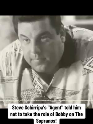 Imagine being Steve Schirripa’s agent and telling him NOT to take the role of Bobby Bacala on The Sopranos. That’s like telling a chef to skip salt. Moral of the story: always trust your gut! #TheSopranos #SteveSchirripa #BadAdvice #IconicRoles #TrustYourGut #ActingLife #HollywoodStories #WhatWereTheyThinking #TVHistory #Legendary