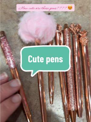 Obsessed!!! @WEMATE #officesupplies #writingutensils #pens #pen #cutepens #girlypens #newyearnewaura 