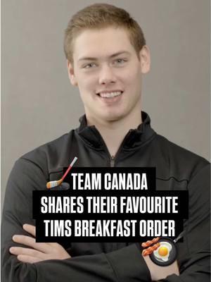 Big bacon Farmer’s Wrap guys 🥓🥚🧀 @officialhockeycanada  #TimHortons #WorldJuniors #hockey #TeamCanada #breakfast 