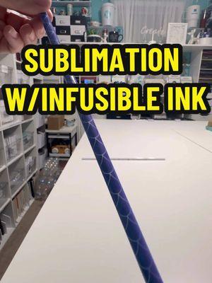 Yes, you can sublimate with Cricut’s Infusible Ink!! How cool is that!?!? Go to my previous video to enter the giveaway for these straws! @PYD Life Blanks offer many, amazing products-including these straws that are perfect for your 40 oz tumblers. #mermake #DIY #craft #maker #craftroom #pydlife #sublimation #project #design #tumbler #cricut 