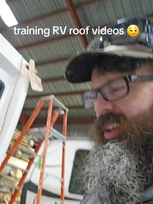 Good morning. today talking about RV roof training videos.  #content #rvcontent #rv #thervroofman #rvroof #rvstuff #training #trainingvideo #rvfix #rvroof #rvroofing #rvguy #rvfun #rvtiktok 