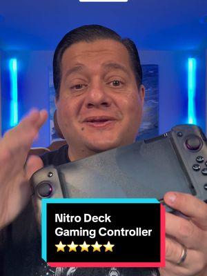 The Nitro Deck Gaming Controller will take one of my favorite gaming consoles to the next level. It elevates the look, and is feature packed with an application that allows you to completely customize every aspect of the controller. Two thumbs up! 👍👍 ##tinoreviews##techreview##techreviewer##gadgetreview##nitrodeck##nitrodeckplus##crkd##gamingtiktok##GamingOnTikTok##gamingtok##controller##controllerplayer##controllersettings##tiktokshopholidayhaul##holidayhaul##newyear@@CRKD