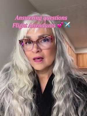 Answering your questions 💕✈️  please do your research. I’m picking the airline that works best for you. That is my number one advice. 🥰 #flightattendant #flightattendantlife #crewlife✈️ #myadvice #airportlife #longhair #silverhair #longhairdontcare #over50 #over50women #livingmybestlife #livingthedream #becomingaflightattendant #grwm #getreadywithme #readytowork #airportstandby #ageisjustanumber #followyourdreams 