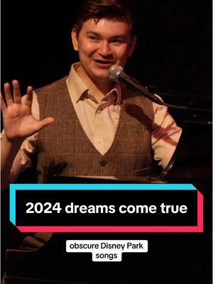 This was a dream come true in 2024, let’s do it again in 2025!! 🎹 #disney #disneysongs #disneymusic #disneyconcert #disneyparks #waltdisneyworld 