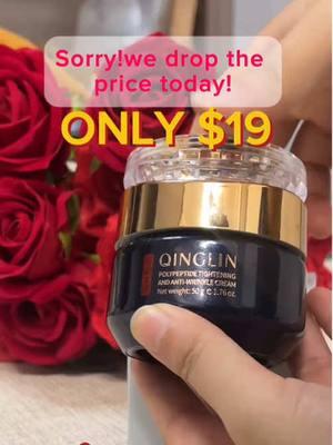 Try QINGLIN ANTI-WRINKLE CREAM! #makeup #beautyproducts #facecream #wintercream #howtolookyounger 