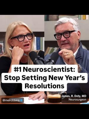 Watch this before you set your New Year’s resolutions for 2025… This episode of The Mel Robbins Podcast features one of my favorite guests, Dr. Jim Doty, Stanford neurosurgeon, neuroscientist, and expert on manifestation and visualization.  This episode is science meets manifestation, as Dr. Doty unpacks how neuroscience proves the power of visualization. It will give you the mindset reset you need to make your brain work for you and to rewire it for success.  Listen now! 🎧 ""#1 Neurosurgeon: How to Manifest Anything You Want & Unlock the Unlimited Power of Your Mind."" #melrobbins #melrobbinspodcast #manifestation