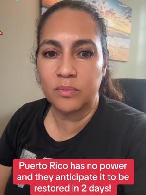 This is absolutely unacceptable. Puerto Ricans continue to be treated as second class citizen. I believe they are being punker right now. #PowerOutages. #PuertoRico. #Luma. #Prepa. #Electricity. #Blackout. #GovernorJenniferGonzalez. 