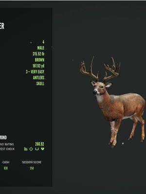 11 Piebald, 48 Diamonds so far for this Whitetail grind  2.6k kills in #fyp #cotw #cotwclips #cotwcontent #G1 #g1grind 