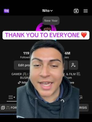 THANK YOU GUYS SO MUCH ❤️#greenscreen #gaming #identitycrisis #nito #thankyou #happynewyear 