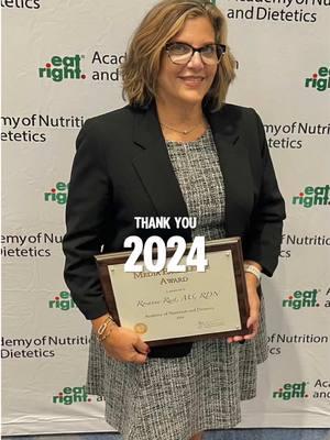 2024 was a whirlwind.  Work travel, family time, speaking at conferences, a solar eclipse, a media award, and 3 hurricanes. 😅  Cheers to your health!  I’m looking forward to creating helpful food & nutrition content in the new year.  #dietitiansoftiktok #foodfacts #mythbuster #cereal #sugar #seedoils #dashdiet 