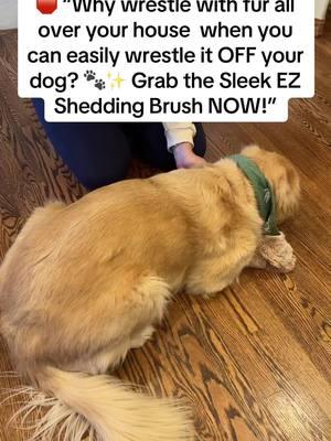 This deshedding tool works!! #sleekez #sleekezgroomingtool #desheddingbrush #dog #doggroomingtools #doggroomingtips #dogbrush 