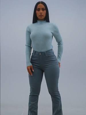 New Outfit, Same Confident Vibe. Thanks, Moda Xpress! Shop Now 🔎 Mock Neck Rib Knit Sweater Top Mint Green 🔎 Super High Waist Butt Lift Bootcut Jeans Stone Blue #ModaXpress#Outfits#ModaXpressonline#dressypants#Sweater#fyp#fashiontiktok#ShopNow#TikTokShop#TikTokMadeMeBuyIt#tendenciasmoda#pov#Bottom#top#highwaistedpants