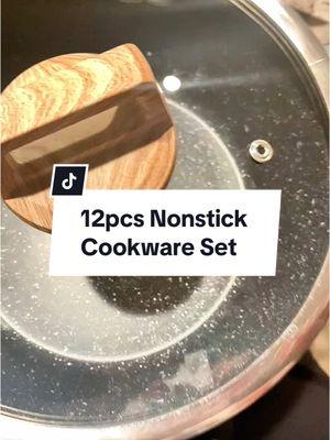 12pcs Nonstick Cookware Set. #sodaycookware #viralvideo #videotiktok #TikTokShop 