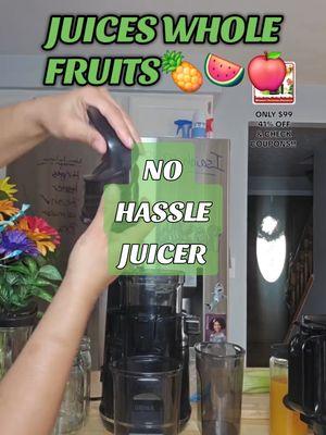 One pain about your favorite kitchen appliance is that it can take up too much space and be hard to clean and operate.  This juicer is none of those things and adds to the reasons why I love it so much!!!  It's vertical and takes up little space or can be stored in 2 parts.  It's also super easy to clean and put together.  Pair that with he fact that it doesn't leave you with a lot of pulp and it juices whole fruits like watermelon rinds and apples, and it’s a no brainer that this is the one to have!! Especially if you can't afford the $500 ones.  On sale now so definitely take advantage of this price. Either way, it's a great buy!!  Ask me questions or tell me your favorite juice in the comments and click the link on the video to purchase!!  #coldpressedjuice #coldpress #juice #juicer #juicerecipe #juicerecipes #juicing #juicingrecipes #newyearnewme #juicer #easyjuicerecipe #juicecleanse 