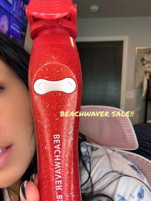 The best🥰🙌🏻‼️🥹🥹🎁 treat yo self @TheBeachwaver  #beachwaver #thebeachwaver #beachwavercurls #beachwaversale #flashsale #Beachwavertok #automaticcurlingiron #rotatingcurlingiron #redglitterbeachwaver 