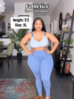 These leggings are perfect definitely will be ordering more of these in other colors 😍😍😍 #fabletics #leggings #highwaistedlegging #leggingsoftiktok #activewearforwomen #curvytiktok #curvybodies #midsize #plussize #TikTokShop #tiktokshopfinds #fyp 